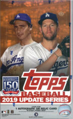 2019 Topps Update Series MLB Baseball Hobby Box